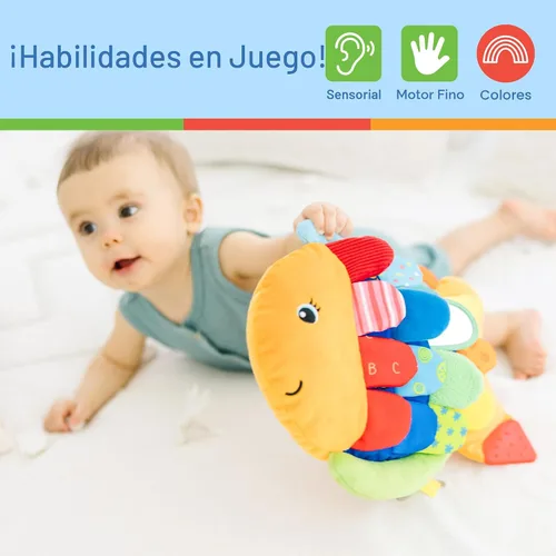 Miniatura 6 de Melissa & Doug Flip pescado suave juguete de bebé.