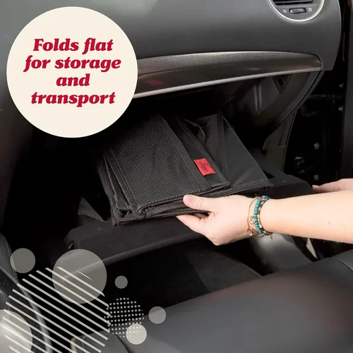 Miniatura 8 de Lusso Gear Organizador de Asiento de Automóvil para Asiento Delantero o Trasero - Ideal para Adultos y Niños, Cuenta con 9 Compartimentos
