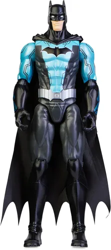 Batman - Figura de acción de Batman de 12 pulgadas (traje negro/azul), juguetes para niños y niñas a partir de 3 años