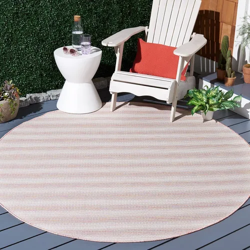 Miniatura 53 de SAFAVIEH Hampton Collection - Alfombra lavable para exteriores de 2 x 9 pies, color marfil y gris, no desprende pelusa y fácil de limpiar, ideal