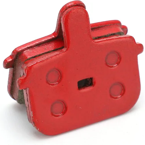 Miniatura 8 de DJDK Pastillas de freno de bicicleta, pastillas de freno de disco de bicicleta, 8 piezas, pastillas de freno de resina duradera, reemplazo de freno