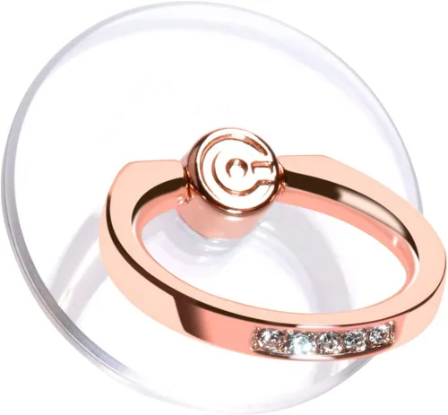 Miniatura 7 de Soporte de Anillo Transparente para Teléfono con Agarre - EI Sonador Soporte de Anillo Transparente para Teléfono Celular con Agarre de Dedo y Base