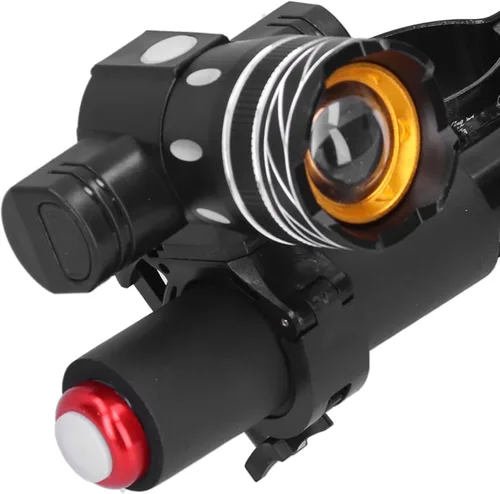 Miniatura 5 de Faros delanteros para manillar de scooter, luces de bicicleta recargables por USB, kit de luz de tercer engranaje para scooter