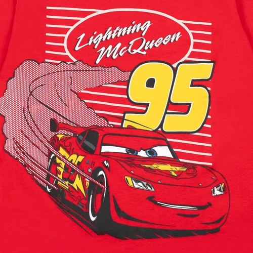 Miniatura 4 de Disney Pixar Cars Tow Mater Lightning McQueen - Paquete de 2 camisetas para niños pequeños a grandes