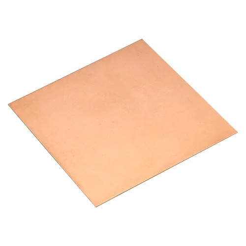 Miniatura 12 de uxcell Hoja de cobre puro, 4 piezas de 2 "x 2" x 0.02 "Placa de metal de cobre de calibre 24 T2 para manualidades, reparaciones eléctricas, industria