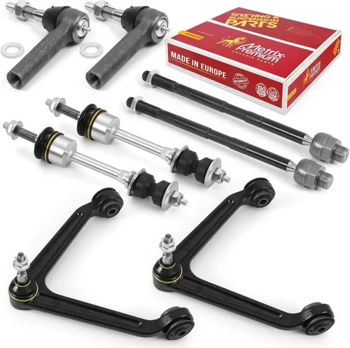Miniatura 24 de Metrix Premium Chassis Parts - Kit de suspensión delantera de 10 piezas para BMW X5 2007-2013, BMW X6 2008-2014, reemplazo, fabricado en Europa