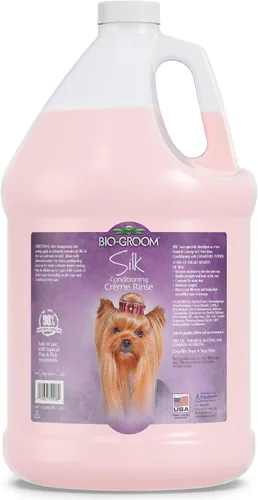 Miniatura 8 de Bio-Groom Silk Creme Rinse - Acondicionador para perros, acondicionador para cachorros, acondicionador desenredante para perros, acondicionador
