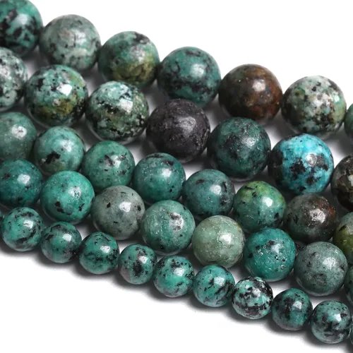 Miniatura 61 de 12MM 31 piezas de cuentas de cloisonné verdes, cuentas sueltas redondas para hacer joyas, pulseras DIY