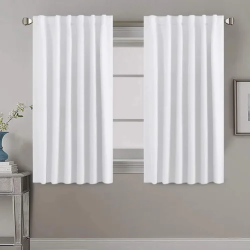 Miniatura 117 de H.VERSAILTEX Cortinas opacas con aislamiento térmico, paneles de tratamiento de ventana, cortinas opacas para oscurecer la habitación, cortinas Gris