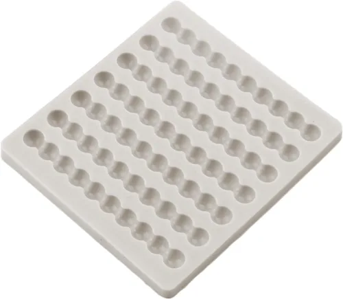 Miniatura 9 de Moldes de silicona con bordes de perlas, molde redondo para cadena de perlas para decoración de tartas, decoración de cupcakes, caramelo y goma