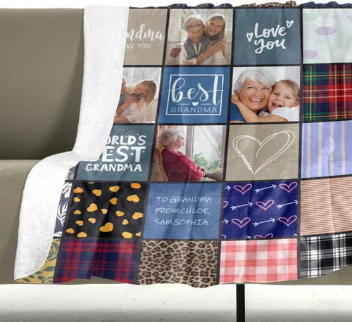 Miniatura 171 de Mantas personalizadas con foto, manta de fotos personalizada, mantas personalizadas con imagen, regalos personalizados para mujeres, hombres