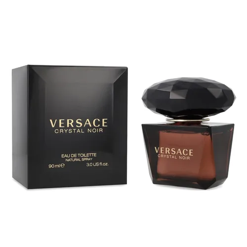 Versace Crystal Noir de Versace para mujer - Espray EDT de 3 fl oz