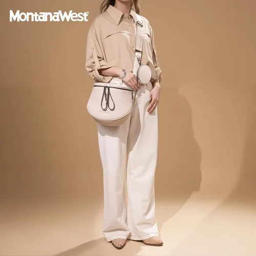 Miniatura 2 de Montana West Bolsos grandes cruzados para mujeres, bolso de cintura con bandolera ajustable