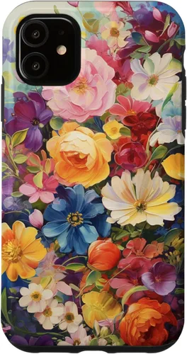 Miniatura 8 de Watercolor Flower Garden Botanical Art Case for iPhone 17