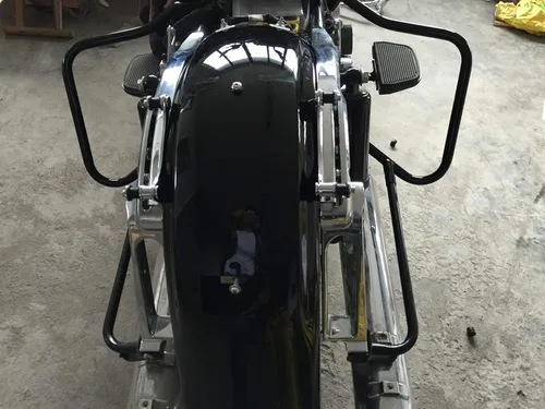 Miniatura 6 de TCMT Juego de barras de protección para bolsa de sillín para Harley Touring CVO Street Road Electra Glide Road King Ultra Limited 2014-2024