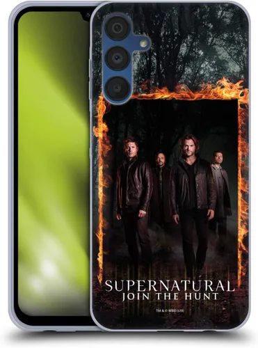 Miniatura 72 de Head Case Designs Supernatural Sam, Dean & Castiel Key Art - Funda de gel con licencia oficial [protección de grado militar] compatible con Google