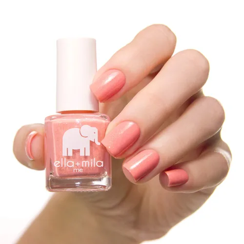 Miniatura 2 de ella+mila Profesional, Secado Rápido, Larga Duración y Resistente a Astillas, Esmaltes de Uñas Me Collection (Cotton Candy - 0.24 fl oz)
