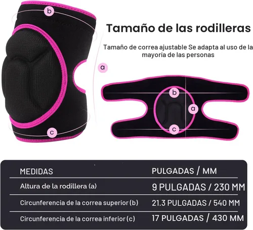 Miniatura 7 de Rodilleras para hombres y mujeres, adecuadas para trabajar en casa, limpieza de suelos y alfombras, mantenimiento de jardinería, trabajos de A-negro