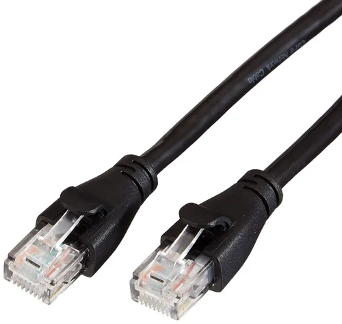 Miniatura 16 de Amazon Basics Cable de conexión Ethernet RJ45 Cat-6 de 5 pies (1.5 metros), 16 paquetes de 10, 160 unidades en total, negro