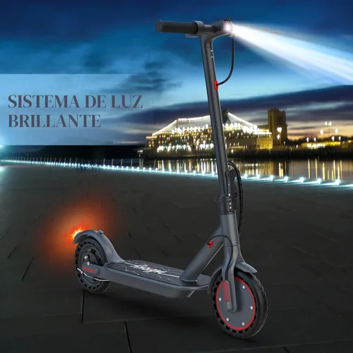 Miniatura 7 de Werhy Kids Electric Scooter, 350W Motor, 19 Mph Speed & 15 Miles Range, 8.5" Solid Tires, Lightweight Foldable Scooter with Dual Braking System, Max