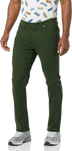 Miniatura 16 de Amazon Essentials - Pantalones ajustados para hombre, diseño de sarga elástica con 5 bolsillos
