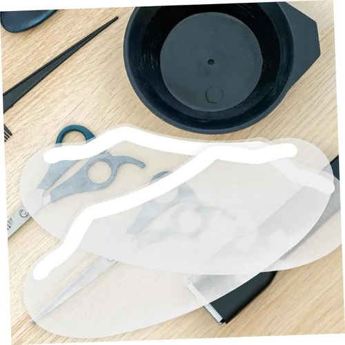 Miniatura 8 de 50 unids corte de pelo Escudo de ojos Salon Eye Shields Shower Face Hair Protector para corte de pelo