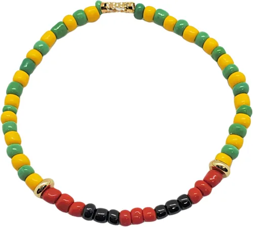 Miniatura 23 de Hecho a mano contra el mal de ojo orishas joyería de protección Ilde elástico elástico ajustable con cuentas unisex amuleto pulsera conjunto