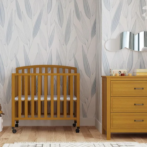 Miniatura 2 de DaVinci Dylan Cuna portátil 3 en 1 para bebé con ruedas - Conversión a cama para niños pequeños y sofá cama - Perfecta para espacios pequeños