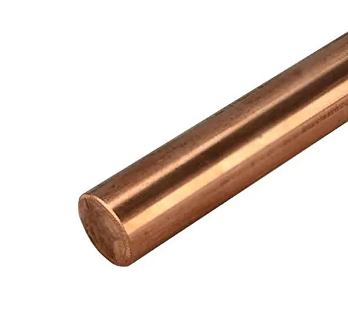 Miniatura 4 de 8pcs 0.157 in Dia. 9.85 "Largo 99.9% Cobre Puro T2 Cu Varillas Cilindro de Metal