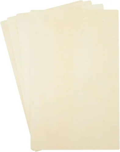 Miniatura 6 de Juvale Tableros rectangulares de madera para manualidades, paquete de 4, 15.5 x 9.8 x 0.2 pulgadas, madera contrachapada de álamo marrón, superficie