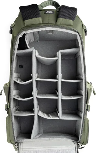 Miniatura 7 de Think Tank BackLight 36L Mochila para cámara de día para DSLR, sin espejo, fotografía y video - Verde Montano Verde Montane