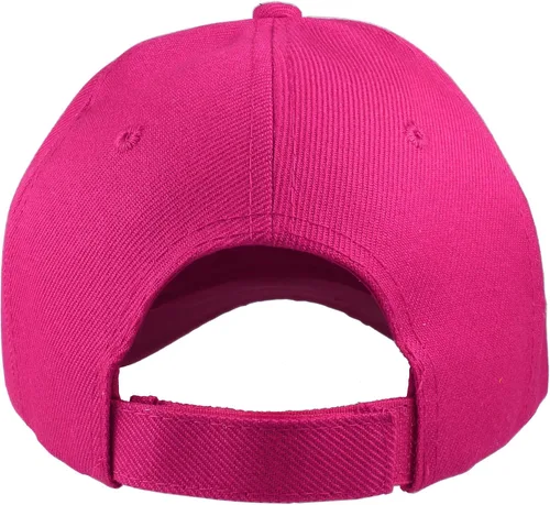 Miniatura 110 de Gorras de béisbol con correa trasera ajustable, lisas, negras, 12