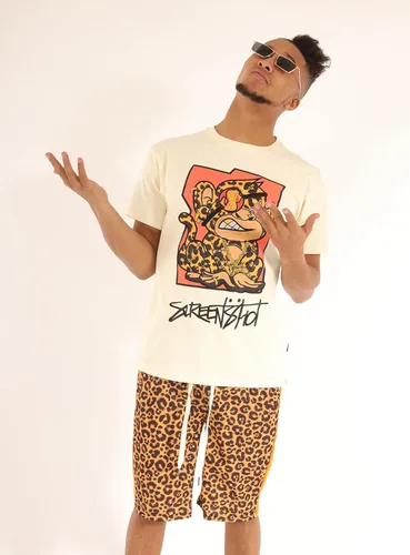 Miniatura 3 de SCREENSHOT -TEE3202SS - Camiseta para hombre Hip-Hop NYC Streetwear Urban Varsity Racing Premium