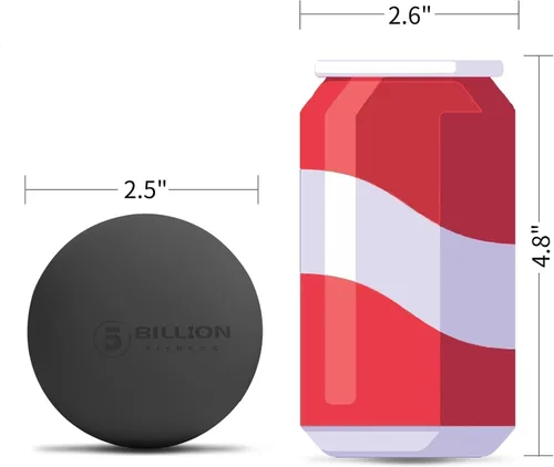 Miniatura 7 de Pelotas de lacrosse de masaje para liberación miofascial, bola de masaje de maní, pelota de movilidad para terapia física, herramienta de masaje