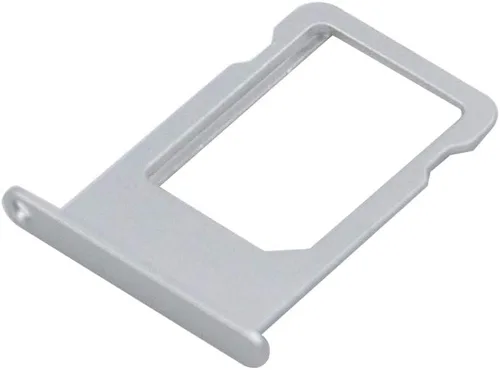 Miniatura 2 de MMOBIEL Reemplazo del soporte de la bandeja de la ranura para tarjeta SIM compatible con iPhone 5S/SE 2016 - Incluye pin SIM - Plata
