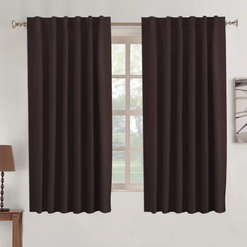 Miniatura 69 de Turquoize Cortinas Opacas para Tratamiento de Ventana con Trabillas Traseras para Sala de Estar/Dormitorio, Tratamientos de Ventana con Aislamiento