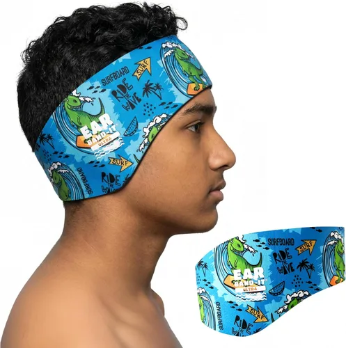 Earvolution Ear Band-It Ultra Swimming Headband for Kids and Adults - Invented by Ear, Nose, and Throat Physician - Custom Anti-Slip Grip Neoprene