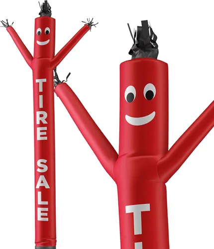 LookOurWay Accesorio inflable de tubo para hombre "AUTO SALES" Air Dancers, 20 pies (sin soplador)