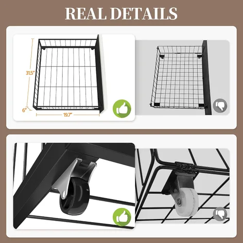Miniatura 22 de Topeakmart Base de cama de plataforma tapizada tamaño Queen con cabecera ajustable en altura y 3 cajones de almacenamiento, base de colchón de piel