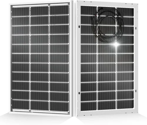 Miniatura 11 de ECO-WORTHY Bifacial - Cargador de energía para módulo fotovoltaico rígido monocristalino de alta eficiencia de 100 vatios y 12 voltios