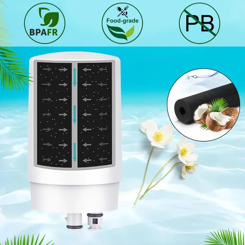 Miniatura 2 de Filtro de agua de repuesto para filtro de grifo Brita®, Brita® FR-200, FF-100 Filtro de repuesto de 3 piezas, blanco (FL-7027)