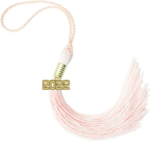 Miniatura 212 de Borla de graduación Aqua 2022, todos los colores escolares disponibles, fabricada en Estados Unidos
