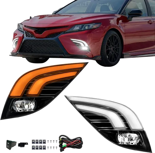 Miniatura 38 de Boxlight Luces antiniebla LED compatibles con Dodge Charger 2015-2020, conjunto de lámparas antiniebla con interruptor y arnés de cableado CARGADOR