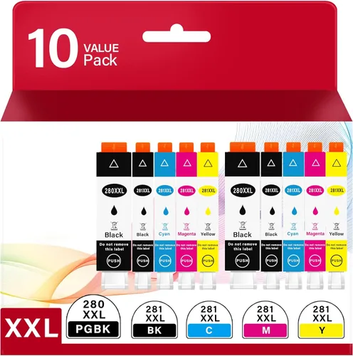 Miniatura 11 de Cartuchos de tinta 67 XL paquete combinado negro/color compatible con HP Ink 67 67XL de alto rendimiento, reemplazo para HP67 Work para impresora HP