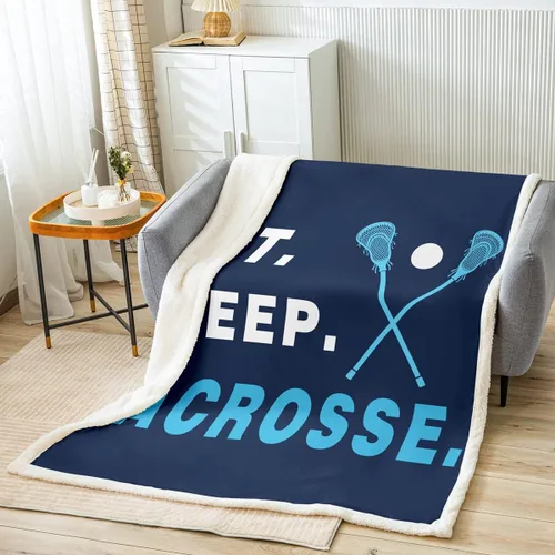 Miniatura 19 de Feelyou Football Throw Blanket Basketball Sports Soft Fleece Sherpa Cozy Fuzzy Plush Warm Soccer Ball Game Fuzzy Plush Throw Black Baseball Gaming