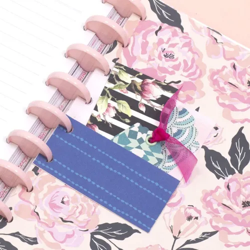 Miniatura 7 de Craftelier - Fundas de plástico transparente para la parte delantera y trasera troqueladas para crear carpetas de disco personalizadas de 9 anillas