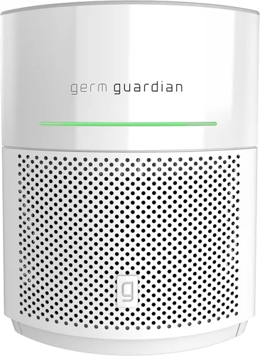Miniatura 6 de Purificador de aire GermGuardian Airsafe+ HEPA para el hogar, habitaciones grandes de hasta 1043 pies cuadrados con filtro de aire HEPA, luz UV-C