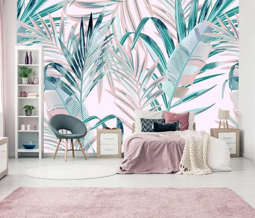 Miniatura 8 de Papel tapiz grande con escenas de playa, murales de pared con ondas oscuras para baño, sala de estar, dormitorio (no es de pelar y pegar)