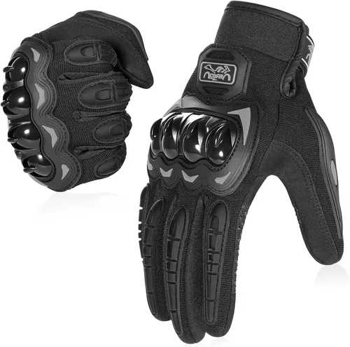 Miniatura 12 de COFIT Guantes de motocicleta transpirables, guantes de motocicleta compatibles con pantalla táctil antideslizantes con buen agarre, protección