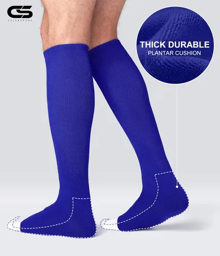 Miniatura 4 de CS CELERSPORT Paquete de 23 calcetines de béisbol y sóftbol para jóvenes y adultos, calcetines multideportivos
